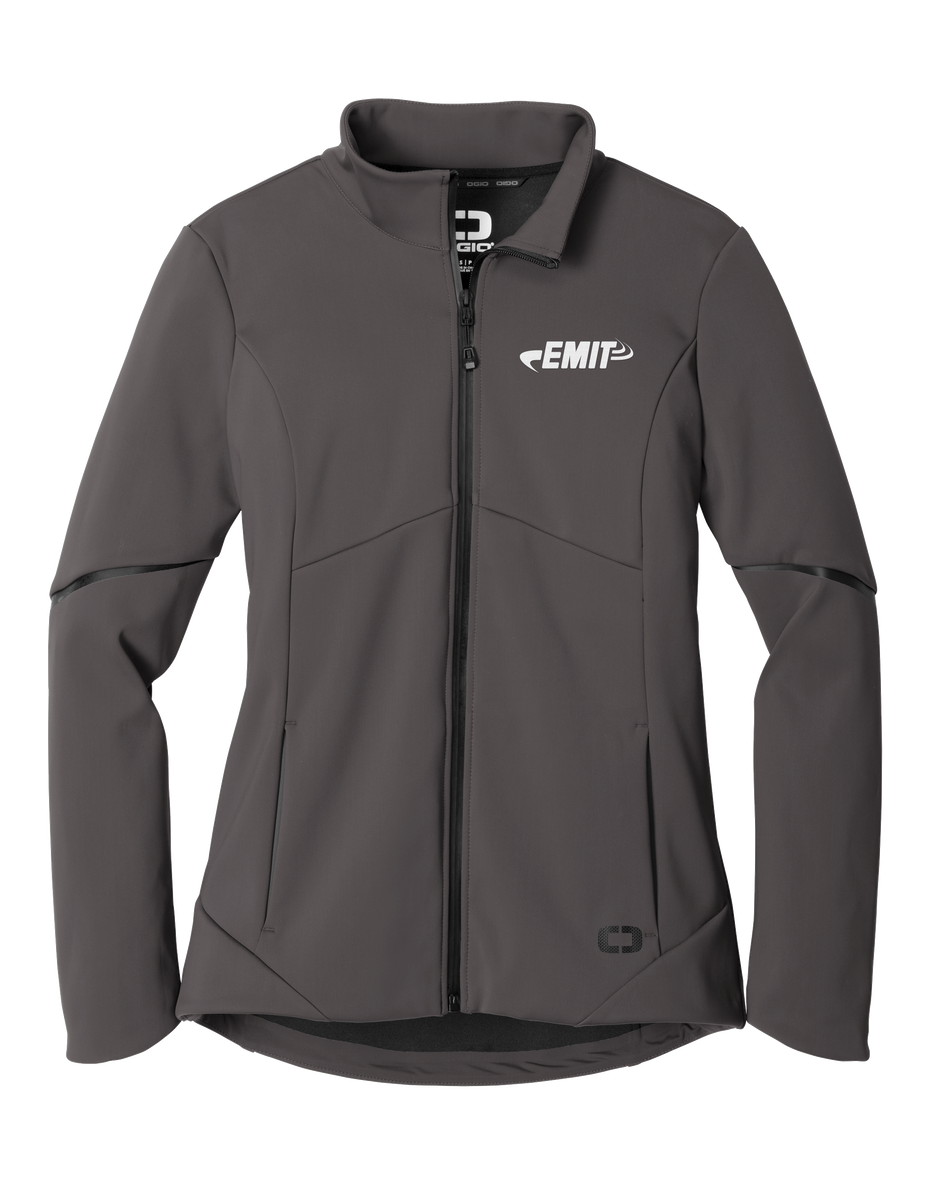 EMIT Women s Exaction Soft Shell Jacket LOG725 Tarmac Grey EMIT Store