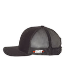 LEAD Snapback Trucker Hat Richardson 112 - Solid Black