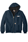 EMIT Men's Carhartt Thermal-Lined Duck Jacket CTJ131 -Navy Blue