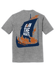 Burn the Boats Tri-Blend T-Shirt DM130 - Grey Frost